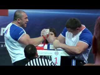 World Armwrestling Grand Prix A1 RUSSIAN OPEN 2012 Арсен Лилиев vs Андрей Пушкарь